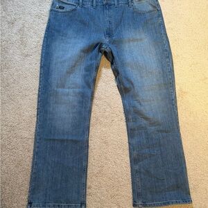 Wrangler Men's 44 x 32 Style 02 Slim 20X Competition Active Flex Jean Denim